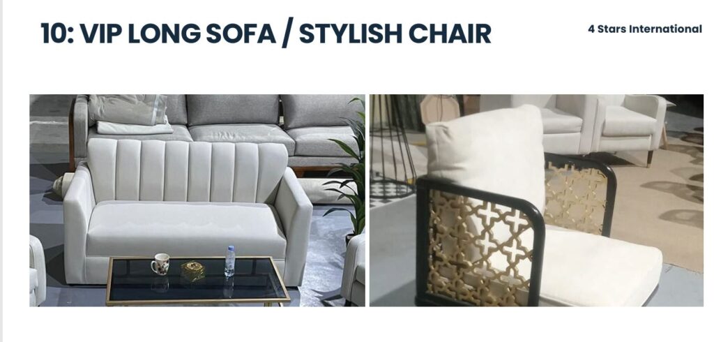 event rental furniture