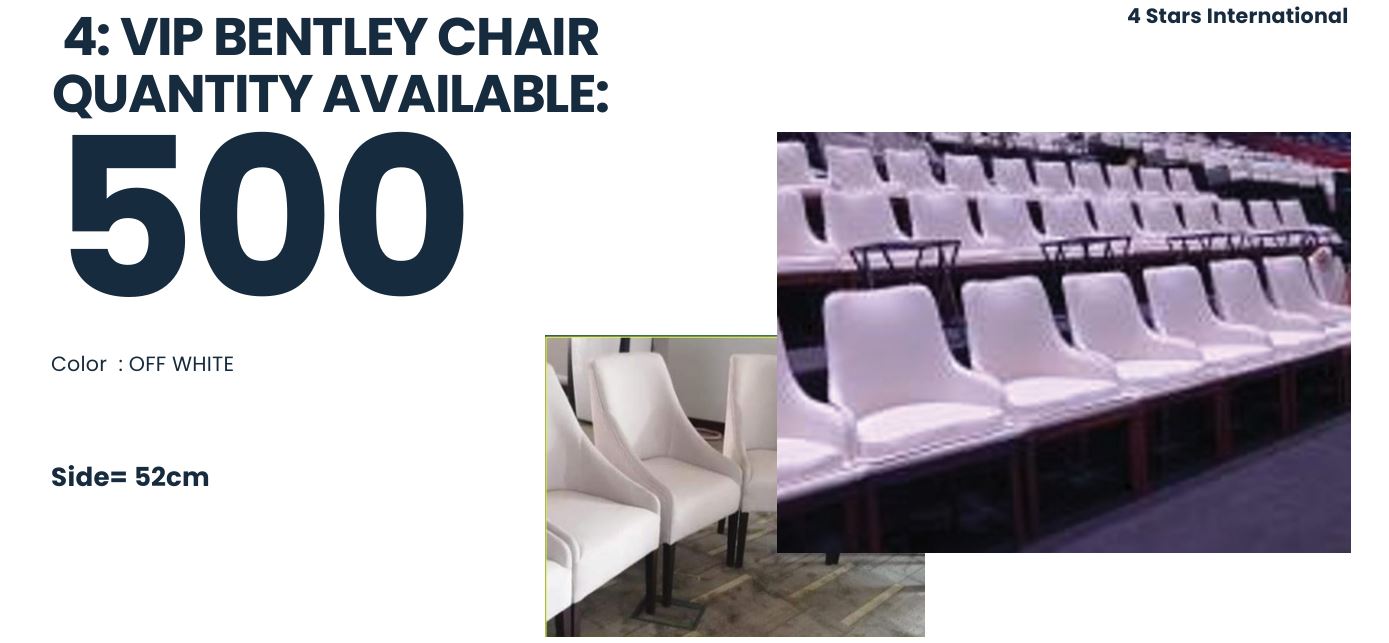 Conference chair rental Saudi Arabia