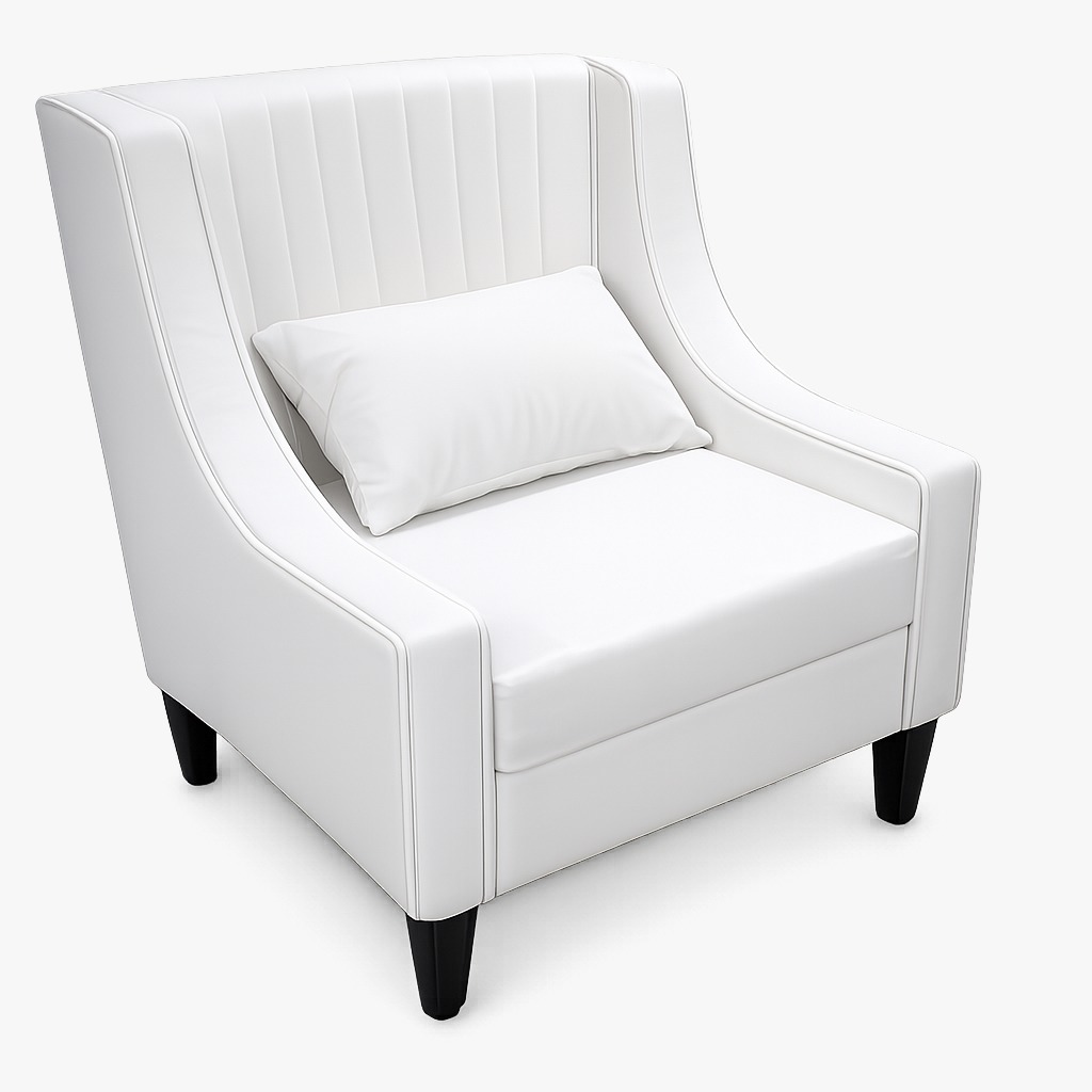 White sofa rental