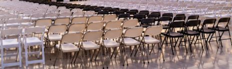 Outdoor folding chairs Saudi Arabia event