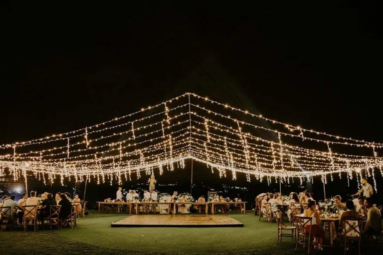 Professional LED stage lighting units in multi-color with dramatic beam effects