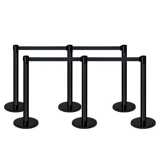 Gold ball-top stanchions with red velvet ropes for gala ceremony and premiere event rental Saudi Arabia