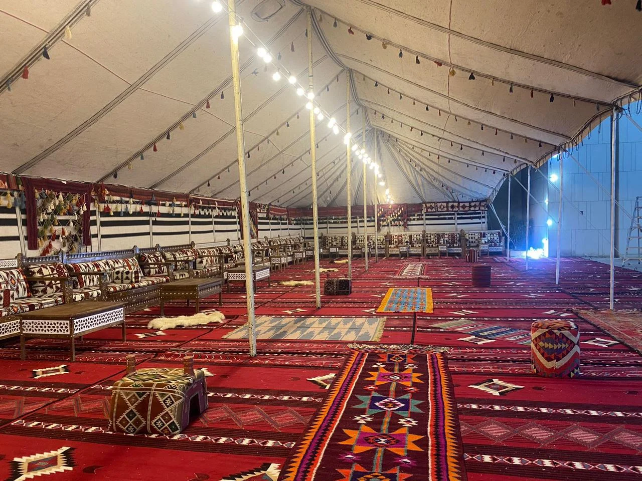 Corporate pavilion tent for business events and conferences